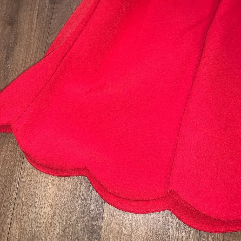 Lulus Play On Curves Red Backless Skater Dress | XS - Picture 6 of 12